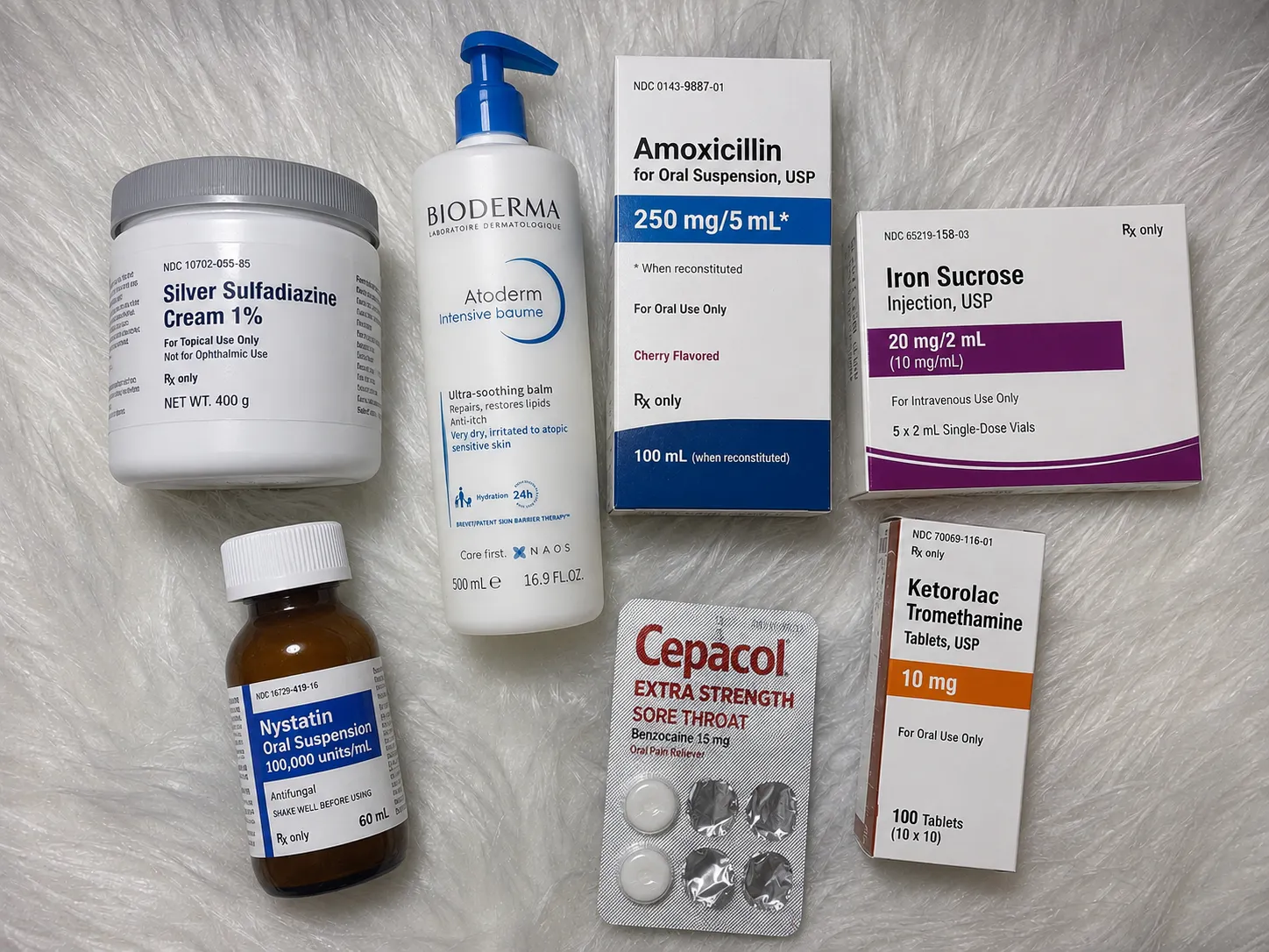 Ointments, Creams and Medications